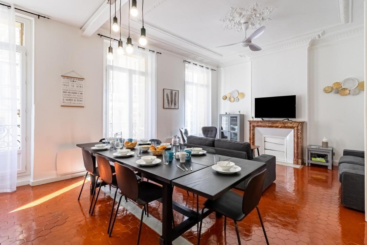 LE PRIVILIANE - Bel et grand appartement idéalement situé Marsella Exterior foto